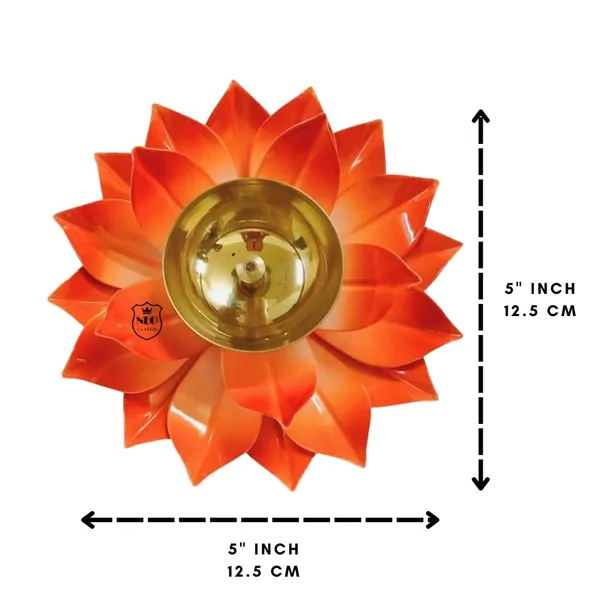 Brass_Diya_Deepak_Oil_Lamp_Lotus_Kamal_Shape_Deepak_I_Deepak_For_Pooja_Diwali_Decoration_I_Colorful_Handcrafted_Brass_Lotus_Diya_Deepak_Pooja_Orange