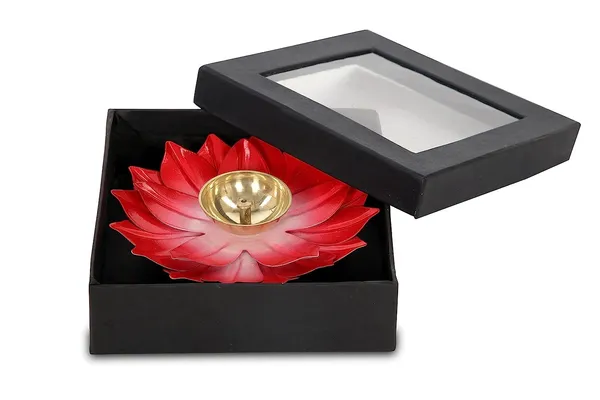 Brass_Diya_Deepak_Oil_Lamp_5_Inch_Lotus_Kamal_Shape_Deepak_I_Deepak_For_Pooja_Diwali_Decoration_I_Colorful_Handcrafted_Brass_Lotus_Diya_Deepak_Pooja_Red_5_Inch