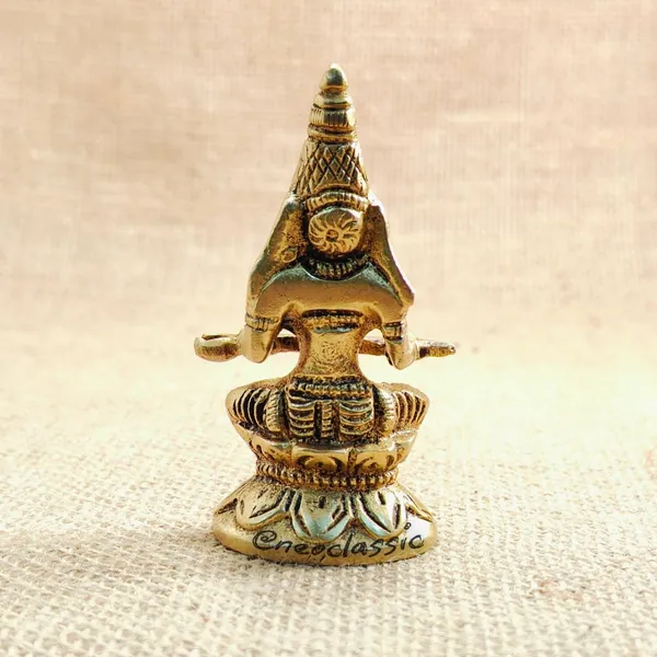 NEO_CLASSIC_Brass_Annapurna_Devi_Idol_|_Handcrafted_Hindu_Goddess_Statue_on_Kamal_Base_for_Pooja,_Home_Temple_Décor_&_Gifting_|_Pure_Brass_Murti