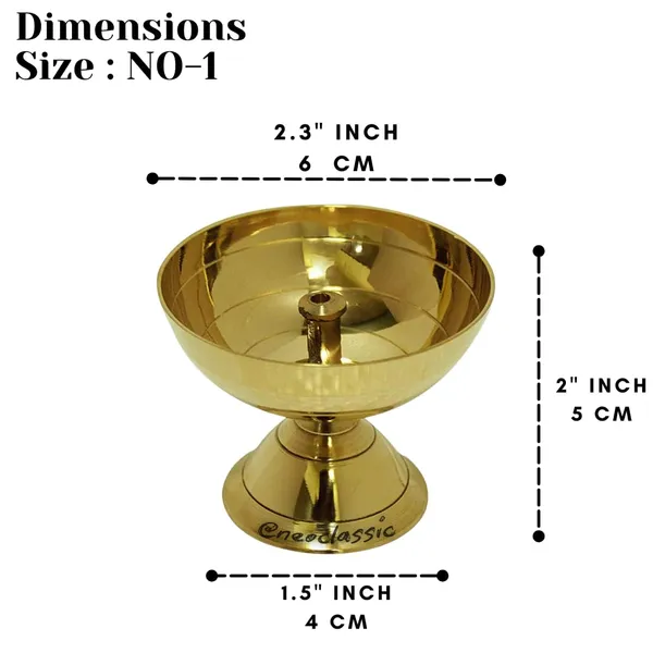 NEO_CLASSIC_Brass_Paro_Deepak_No.1_|_Traditional_Brass_Oil_Lamp_for_Daily_Pooja,_Diwali_Decoration,_Home_Temple_&_Religious_Décor