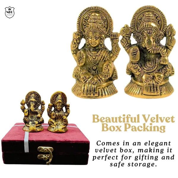 Diwali_Special_Laxmi_Ganesha_Idol_White_Metal_Gold_Plated_Idols_Statue_For_Diwali_Decoration_Home_Office_Car_Dashboard_Decor_Pujan_Puja_With_Red_Velvet_Box