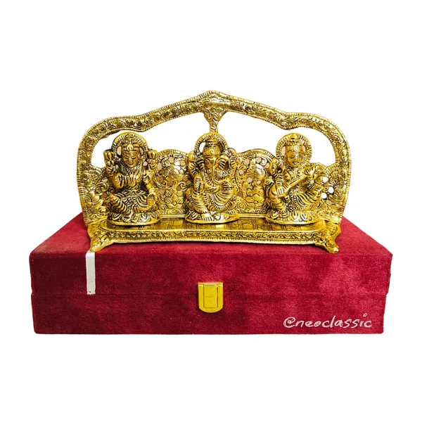NEO_CLASSIC_Laxmi_Ganesh_Saraswati_Metal_Murti_Idol_|_Diwali_Decoration_Showpiece_|_Home_&_Office_Decor_Gift_Set