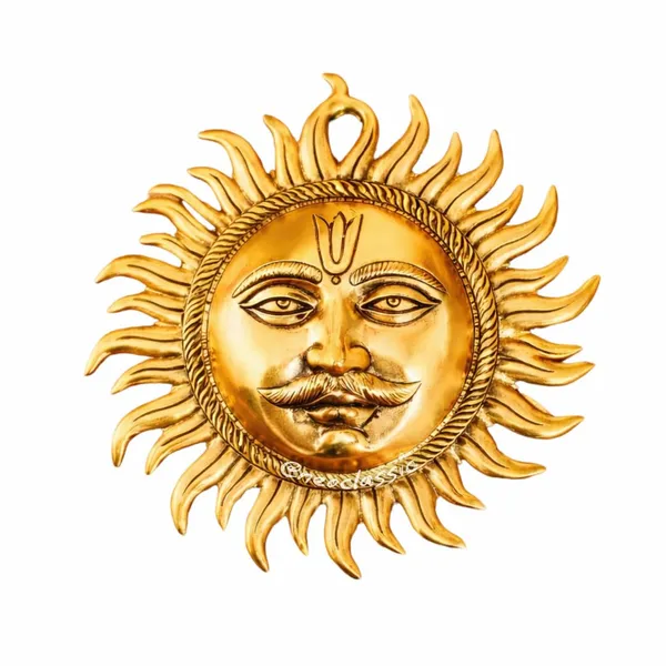 NEO_CLASSIC_Pure_Aluminum_Suraj_Wall_Hanging_|_Handmade_Sun_Face_Wall_Art_for_Home_Décor,_Vastu_&_Main_Entrance_Decoration_|_Traditional_Indian_Metal_Wall_Hanging_|_9_Inch