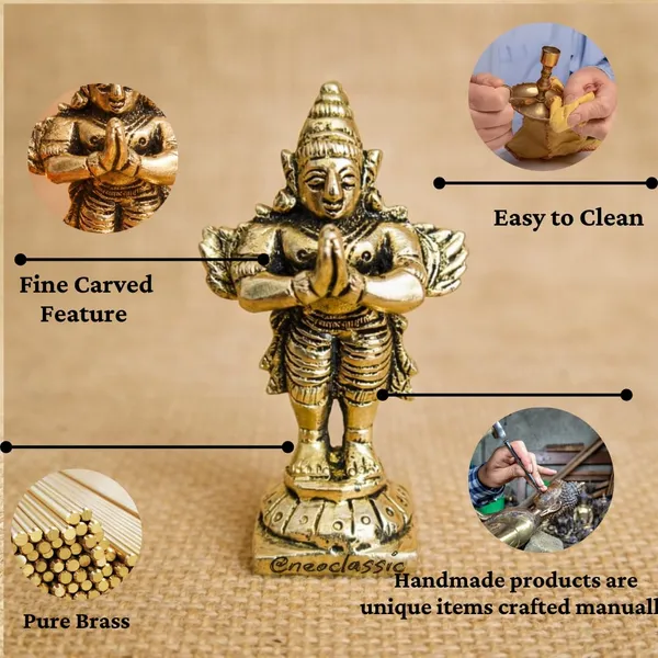 NEO_CLASSIC_Brass_Garuda_Murti_|_Handcrafted_Garud_Bhagwan_Idol_|_Lord_Vishnu_Vahan_Statue_for_Home_Temple,_Mandir,_Pooja_Room_&_Religious_Décor