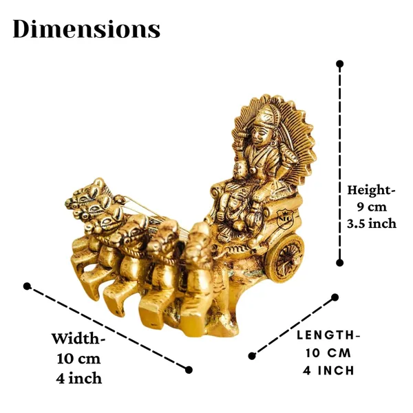 NEO_CLASSIC_Brass_Surya_Dev_Rath_Idol_with_Seven_Horses_|_Surya_Narayan_Sun_God_Chariot_Statue_for_Home_Temple,_Mandir_&_Vastu_Décor_|_Handcrafted_Religious_Showpiece_|_Medium