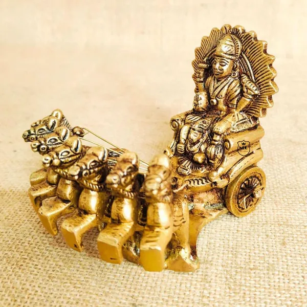 NEO_CLASSIC_Brass_Surya_Dev_Rath_Idol_with_Seven_Horses_|_Surya_Narayan_Sun_God_Chariot_Statue_for_Home_Temple,_Mandir_&_Vastu_Décor_|_Handcrafted_Religious_Showpiece_|_Medium