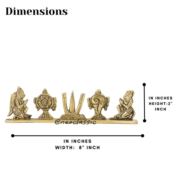 NEO_CLASSIC_Shankh_Chakra_Namah_Hanuman_&_Garuda_Religious_Showpiece_|_Sri_Venkateswara_Tilak_Idol_|_Lord_Vishnu_Symbol_for_Temple,_Home,_Office_&_Spiritual_Décor