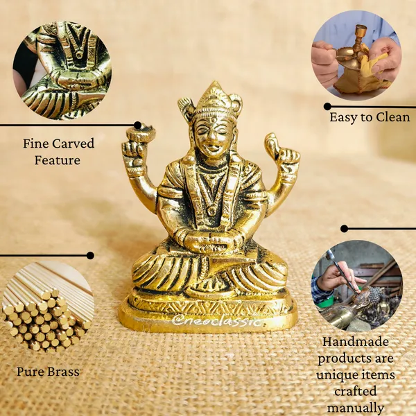NEO_CLASSIC_Badrinath_Brass_Idol_–_Badri_Vishal_Murti_for_Home_Pooja_&_Decor_(2.5_Inch)