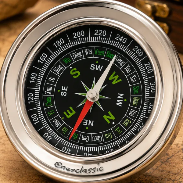 NEO_CLASSIC_Stainless_Steel_Directional_Magnetic_Compass_|_Pocket_Navigation_Compass_for_Trekking,_Hiking,_Camping,_Outdoor_Adventure_&_Travel
