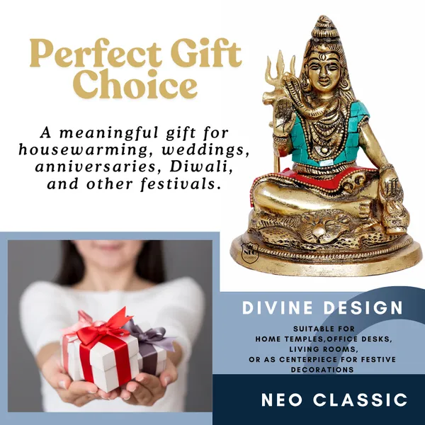 NEO_CLASSIC_Lord_Shiva_Idol_in_Sitting_Pose_|_Mahadev_Bholenath_Shiv_Shankar_Murti_for_Home_Temple,_Pooja_Room_&_Spiritual_Décor_|_Stone_Gold_Finish