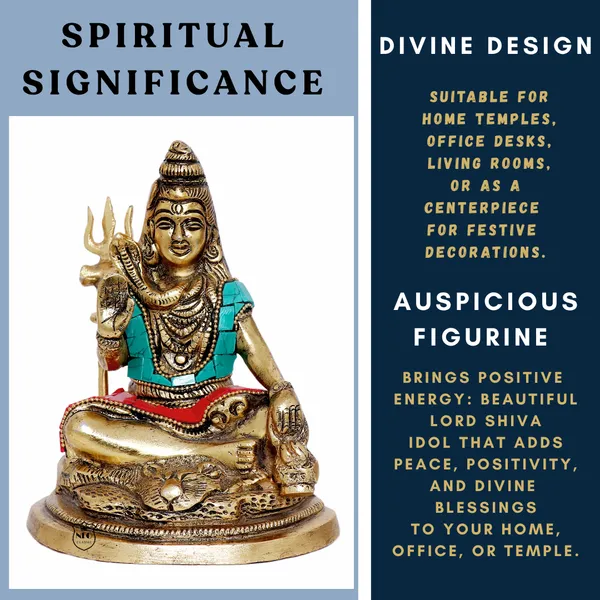 NEO_CLASSIC_Lord_Shiva_Idol_in_Sitting_Pose_|_Mahadev_Bholenath_Shiv_Shankar_Murti_for_Home_Temple,_Pooja_Room_&_Spiritual_Décor_|_Stone_Gold_Finish