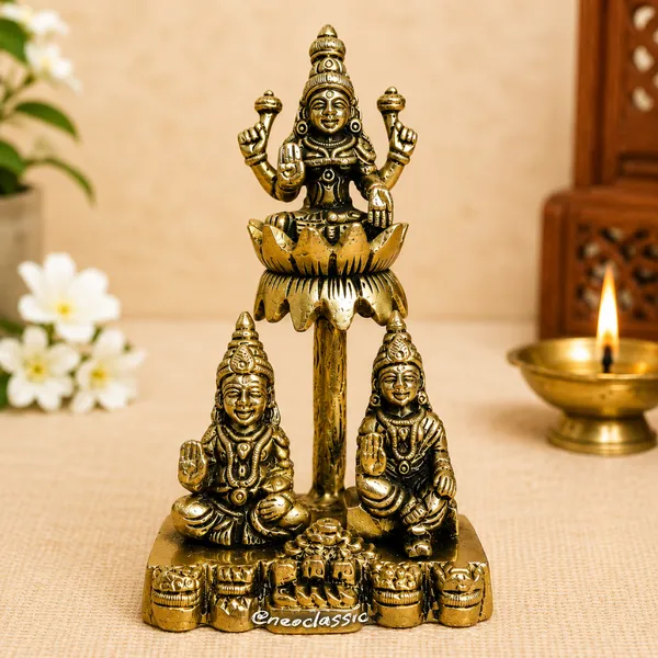 NEO_CLASSIC_Brass_Kuber_Kunji_Chitralekha_|_Sacred_Wealth_&_Prosperity_Symbol_|_Handcrafted_Brass_Kuber_Key_for_Home_Temple,_Office,_Cash_Box_&_Vastu_Decor_|_Pooja_Gift