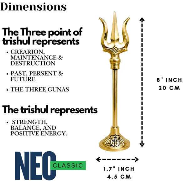 NEO_CLASSIC_Brass_Pooja_Trishul_with_Stand_for_Home_Temple_|_Decorative_Golden_Finish_Trident_Idol_for_Mandir,_Pooja_Room_&_Spiritual_Décor_|_8Inch