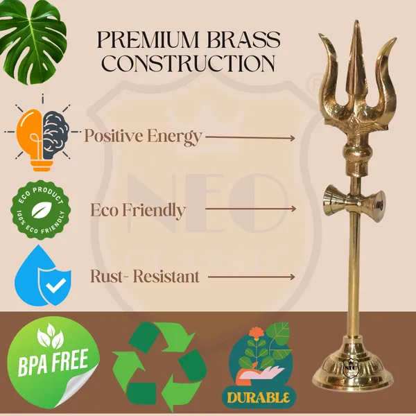 NEO_CLASSIC_Brass_Trishul_with_Damru_on_Stand_|_12_Inch_Lord_Shiva_Trident_Idol_for_Home_Temple,_Pooja_Room_&_Mandir_|_Handcrafted_Religious_Brass_Décor