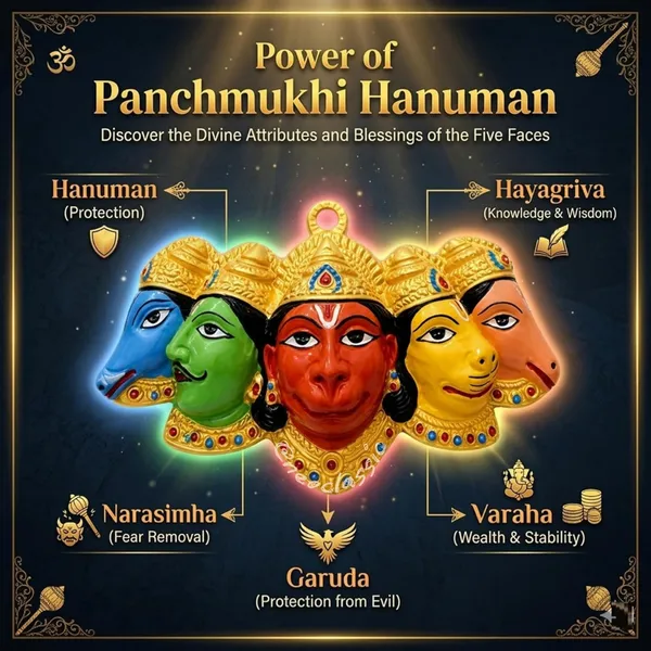 NEO_CLASSIC_Panchmukhi_Hanuman_Door_Entrance_Wall_Hanging_|_Hanuman_Ji_Murti_for_Home_Decor,_Pooja_Room_&_Nazar_Battu_Protection_|_Bajrang_Bali_Wall_Showpiece_|_Multicolor