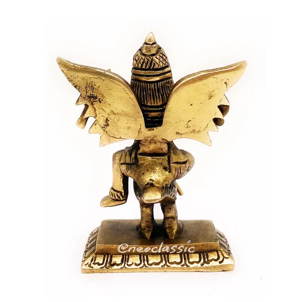 NEO_CLASSIC_Shani_Dev_Brass_Idol_Statue_|_Shani_Maharaj_Murti_for_Pooja,_Home_Temple_&_Office_Decor_|_Spiritual_&_Vastu_Showpiece_(4.1_Inch)