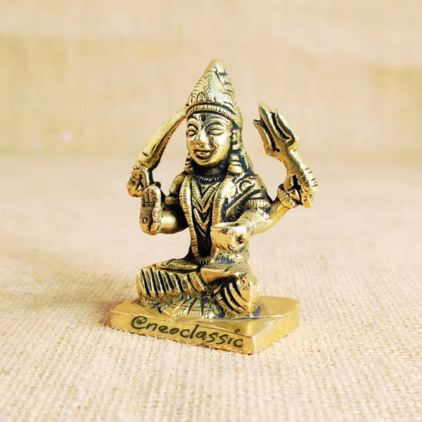 NEO_CLASSIC_Santoshi_Mata_Brass_Idol_|_Maa_Santoshi_Murti_for_Pooja_Ghar_|_Handcrafted_Religious_Showpiece_(3_Inch)
