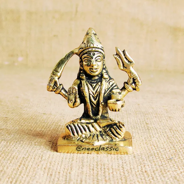 NEO_CLASSIC_Santoshi_Mata_Brass_Idol_|_Maa_Santoshi_Murti_for_Pooja_Ghar_|_Handcrafted_Religious_Showpiece_(3_Inch)