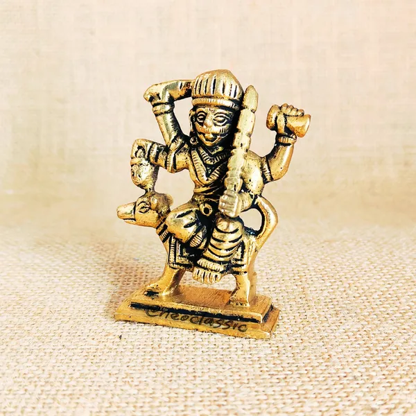 NEO_CLASSIC_Kaal_Bhairav_(Bhero_Baba)_Idol_|_Small_Metal_Statue_for_Pooja,_Meditation_&_Vastu_Décor_|_Religious_Showpiece_for_Home,_Office_&_Business_(2.5_Inch)