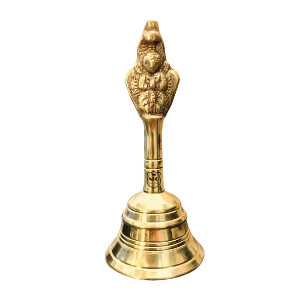 Garuda_Ghanti_Under_Sheshanag_Design_Brass_Pooja_Ghanti_Bell_Poojan_Temple_Religious_And_Spiritual_Item_Brass_No_2