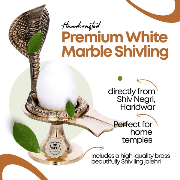 NEO_CLASSIC_Shivling_with_Sheshnag_Jalheri_Stand_–_White_Shivling_for_Puja_(5_Inch)