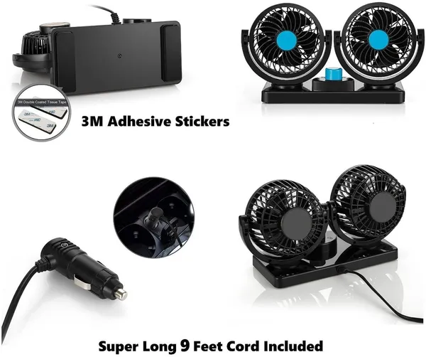 Autoaddict_Auto_Addict_12V_Dc_Electric_Car_Fan_For_Dashboard_360_Degree_Rotatable_Dual_Head_Car_Auto_Powerful_2_Speed_Cooling_Air_Fan_For_Mahindra_Bolero