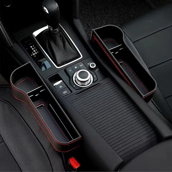Car_Seat_Gap_Filler_Organizer_Between_Front_And_Storage_Box_Auto_Premium_Pu_Leather_Console_With_Organizer_Pocket_For_Interior_Essentials_For_2_Side_2_Hookautomobiles_Black