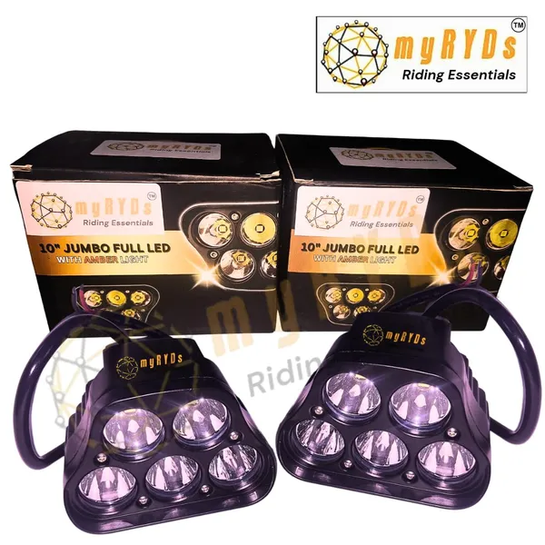 Jumbo_5_Lens_LED_Fog_Light_|_150W_High_Beam_Auxiliary_Driving_Lamp_for_Cars,_Superbikes,_Trucks_&_Buses_|_Super_Bright_Long_Distance_Coverage_|_Waterproof_IP67_(Pack_of_1)