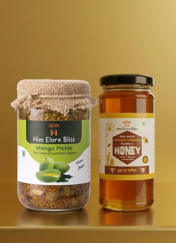 Homemade_Mango_Achar_And_Honey_Multiflora_Pack_Of_2