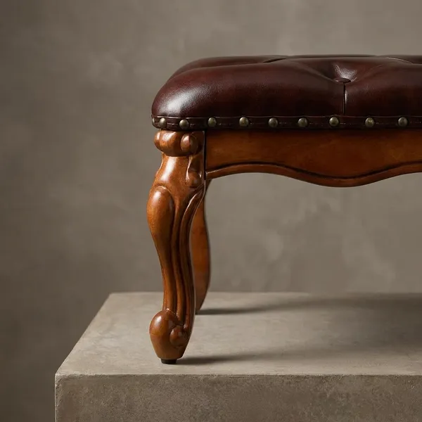 Small_Footstool_Ottoman_Upholstered_Footstool,_Solid_Rubber_Wood/Living_Room_Stool.