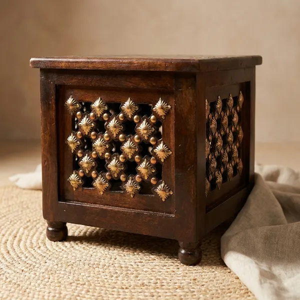 Solid_Wood_Carved_Accent_Table_With_Antique_Brass_Detailing_Living_Room_Side_Table_Set_Of_2_Stool