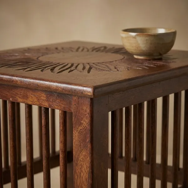 Solid_Wood_Carved_Side_Table_With_Slatted_Design_Modern_Wooden_End_Table_For_Living_Room