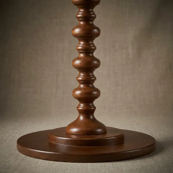 Classic_Solid_Wood_Round_Pedestal_Side_Table_Elegant_Living_Room_Accent_End_Table