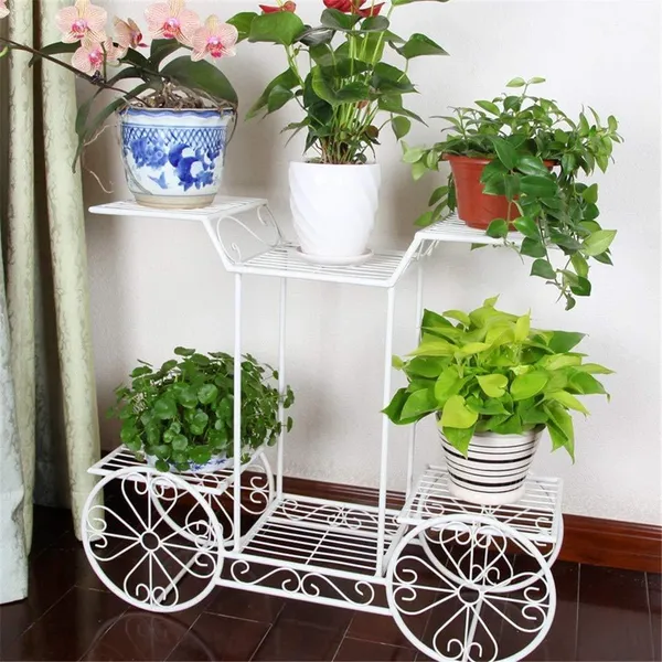 6_Tier_Cart_Planter_Stand_Outdoor_Flower_Rack