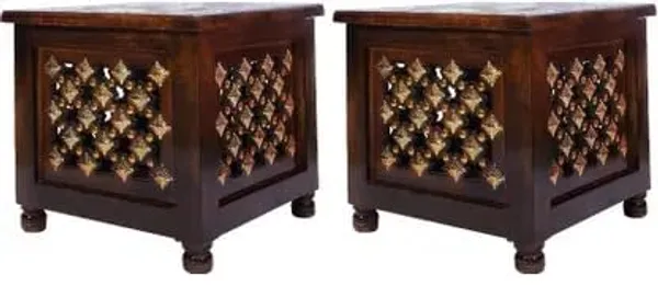 Solid_Wood_Carved_Accent_Table_With_Antique_Brass_Detailing_Living_Room_Side_Table_Set_Of_2_Stool