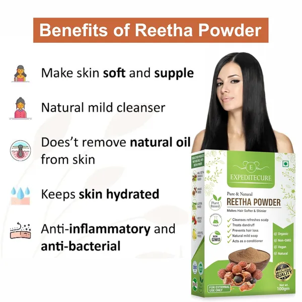 Pure_Reetha_Powder_For_Hair_100_Grams_Ideal_For_Hair_Face_And_Skin_100_Natural_Soapnut_Powder_No_Chemcial_No_Preservative