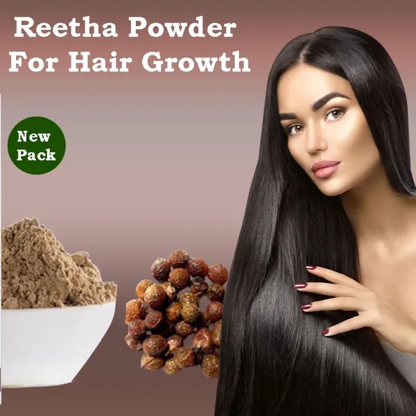 Pure_Reetha_Powder_For_Hair_100_Grams_Ideal_For_Hair_Face_And_Skin_100_Natural_Soapnut_Powder_No_Chemcial_No_Preservative