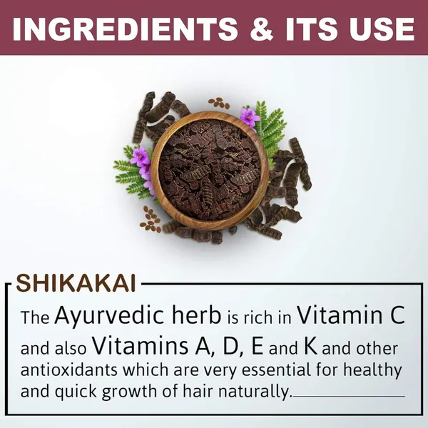 Organic_Shikakai_Powder_For_Frizzy_Soft_Shiny_Hair_Strengthening_Nourish_Conditioner_Cleanser_100G
