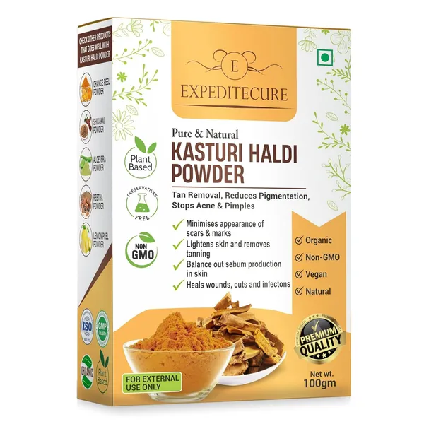 Kasturi_Haldi_Powder_For_Face_Skin_Care_100_Grams_Wild_Turmeric_Powder_For_Glowing_Skin_Kasturi_Manjal_For_All_Skin_Types