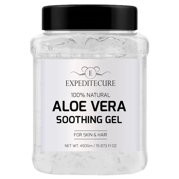 100_Natural_Aloe_Vera_Soothing_Gel_For_Skin_Hair_450G_Multipurpose_Gel_For_Moisturizing_Sunburn_Relief_Acne_Scalp_Care