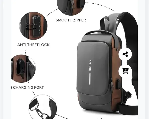 Men_Sling_Waterproof_Bag_With_Lock