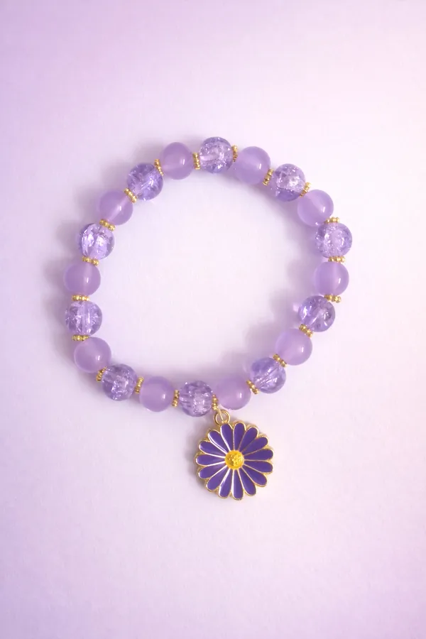 Gopi_Lavender_Petals_Phone_Charm_&_Gopi_Purple_Kripa_Bracelet_(Combo_of_2_Bracelet_&_1_Charms_)