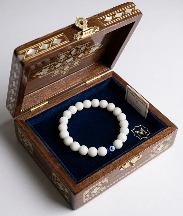 Kripa_Dhrishti_Pure_White_Bracelet_(Set_of_2)