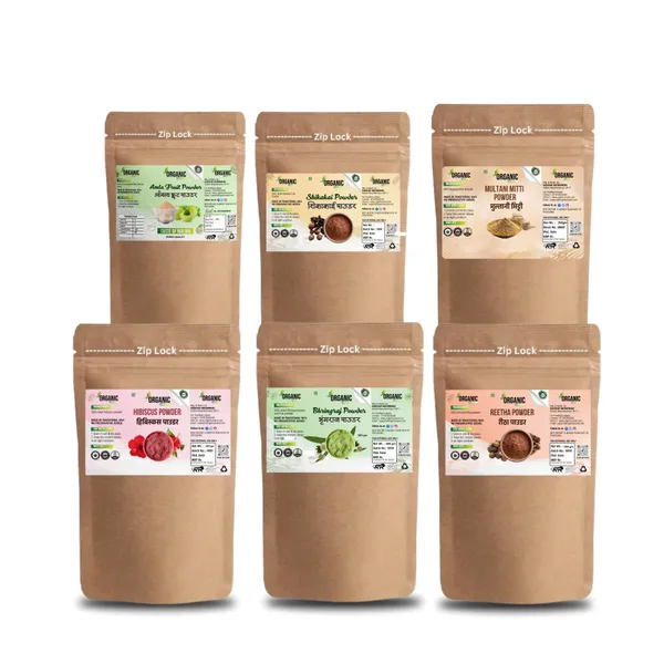 Amla,_Reetha_Shikakai,_Bhringraj,_Hibiscus_and_Multani_Powder_for_Hair