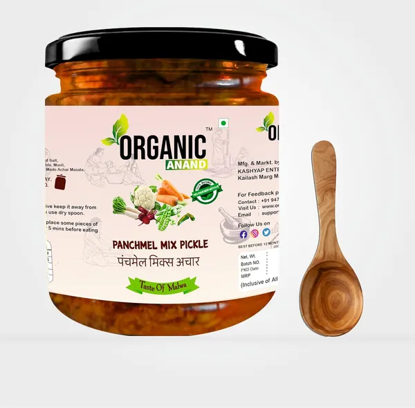 Organic_Natural_Panchmel_Pickle_Mixed_Veg_Achar_Veg_Spicy_Tangy_Tasty_Achar_Beetroot_Mooli_Matar_Gajar_Gobhi_Shalgam_Ka_Achar_Homemade_Achar_With_Neemwood_Spoon