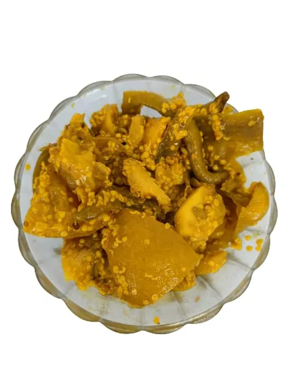 Organic_Homemade_Ginger_Lemon_Green_Chilli_Mix_Pickles_Khatta_Mix_Ghar_Ka_Achar_With_Neemwood_Spoon_Flavourful_Delicious_Traditional_Taste