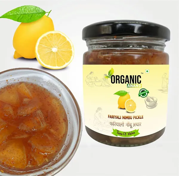 Organic_Natural_Khatta_Meetha_Nimbu_Ka_Achar_Fariyali_Fasting_Nimbu_Pickle_Homemade_Lemon_Pickle_Preservative_Free_Traditional_Taste_Tasty_Tangy_Jar