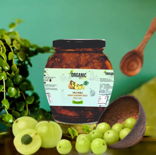 Organic_Homemade_Amla_Pickle_Traditional_Indian_Gooseberry_Ka_Achar_With_Wood_Spoon_Flavourful_Delicious_Taste