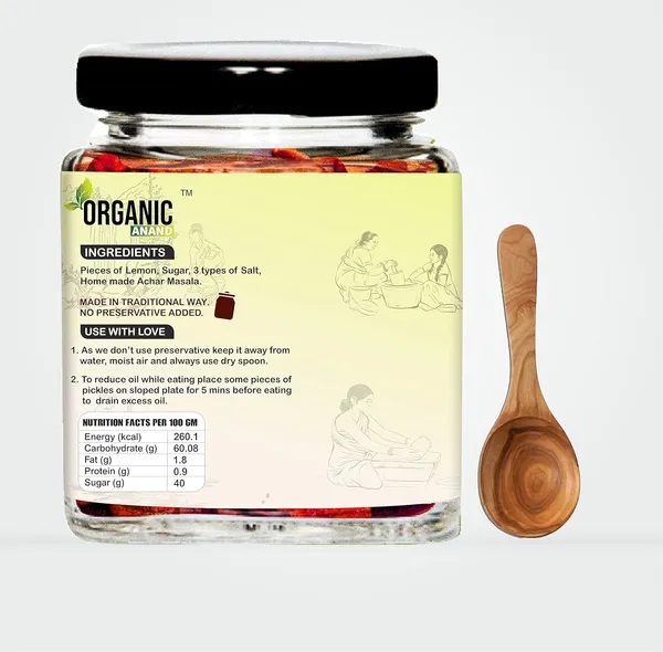 Organic_Homemade_Nimadi_Nimbu_Pickle_And_Amla_Pickle_Combo_With_Neemwood_Spoon_Indian_Gooseberry_Achar