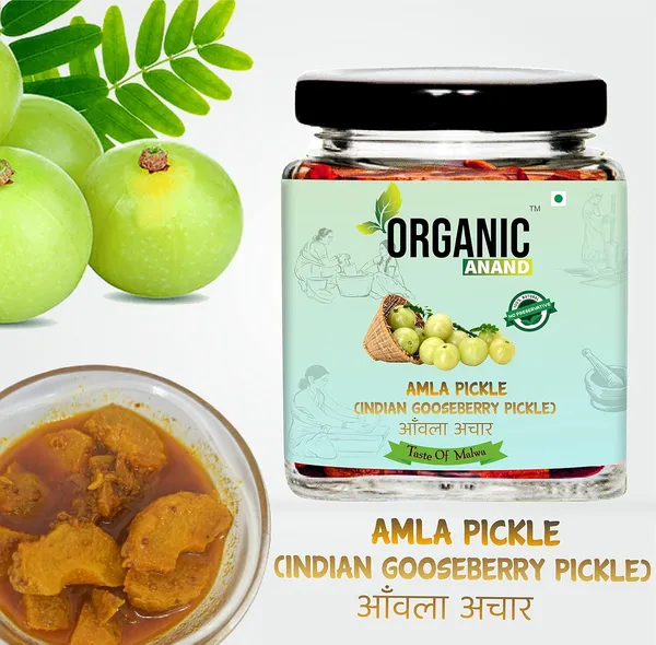 Organic_Homemade_Nimadi_Nimbu_Pickle_And_Amla_Pickle_Combo_With_Neemwood_Spoon_Indian_Gooseberry_Achar